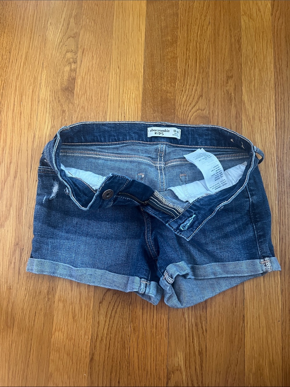 Girls Abercrombie Denim Shorts